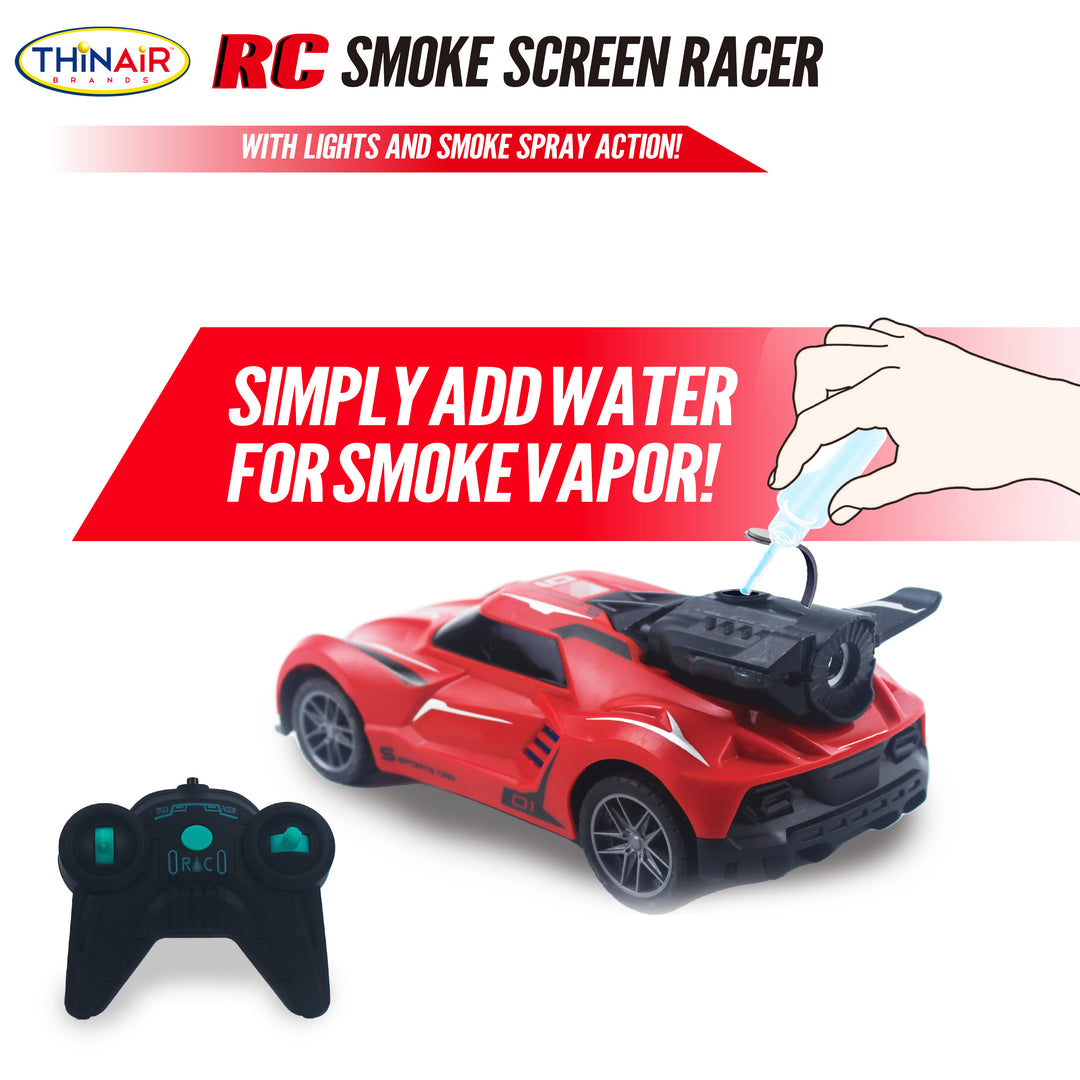 RC Smoke Screen Racer -Red