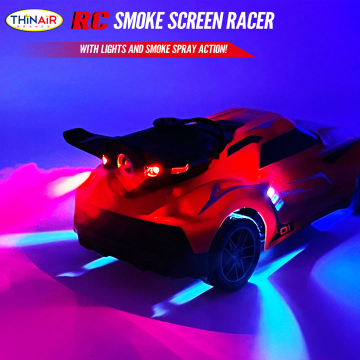 RC Smoke Screen Racer -Red