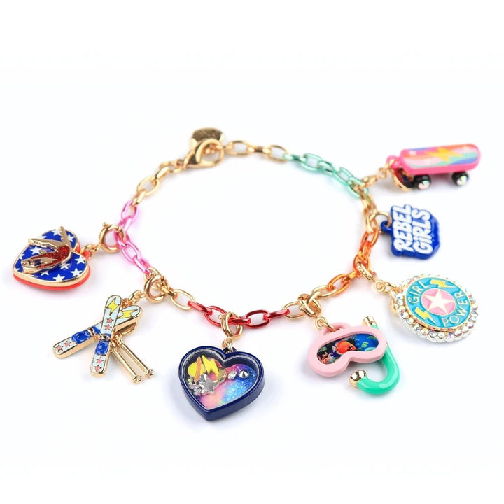 Gold Rebel Girls Snorkel Charm
