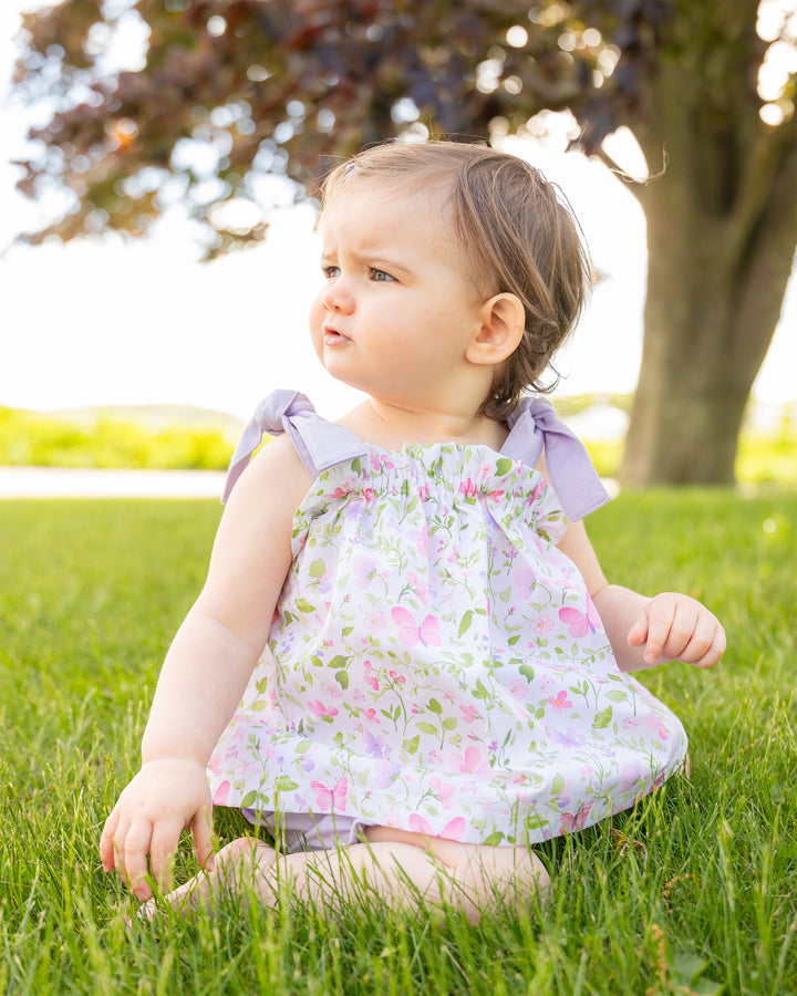 Butterfly Garden Top & Bloomer Set