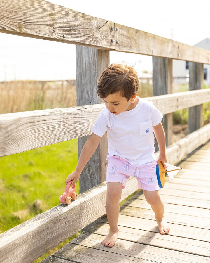 Essentials Pima Pull On Shorts-Regatta