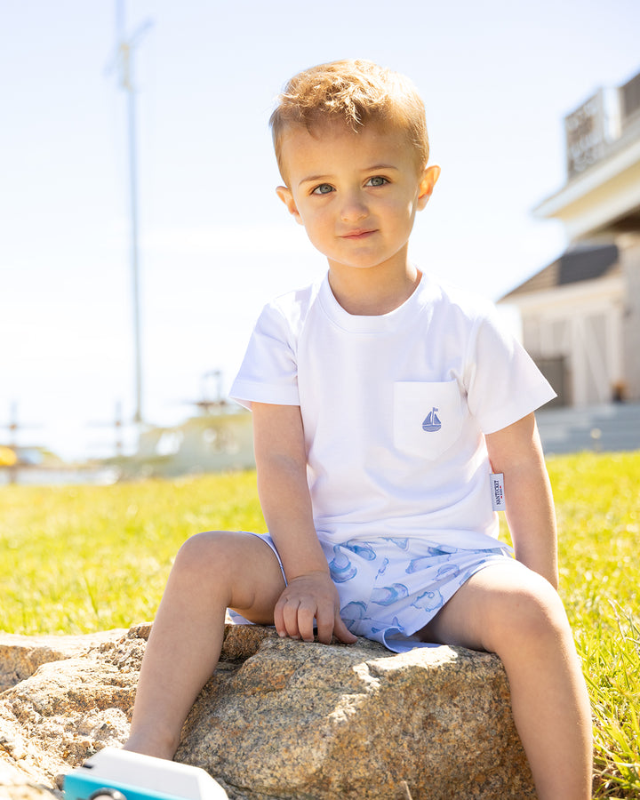 Essentials Pima Pull On Shorts-Oyster