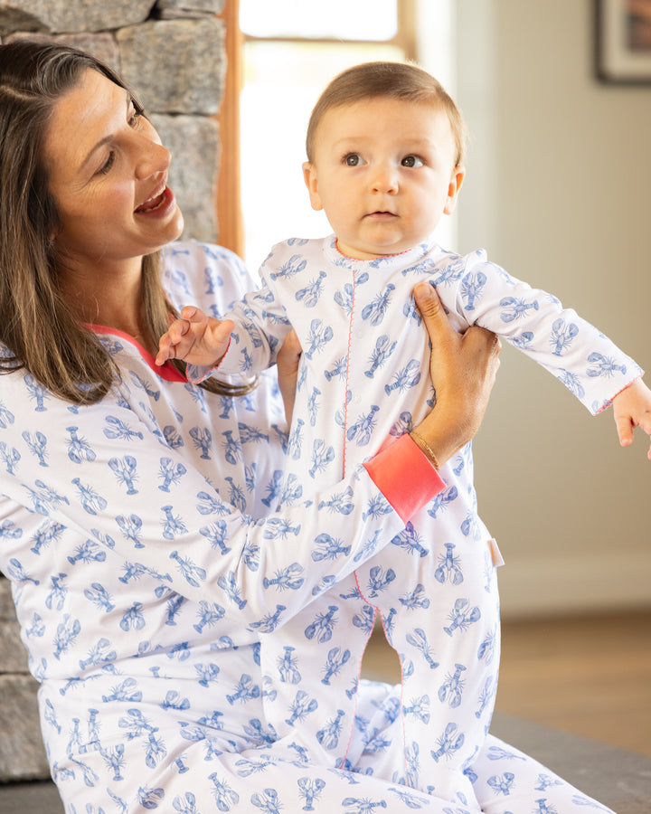 Blue Lobster Women's Pajama Set