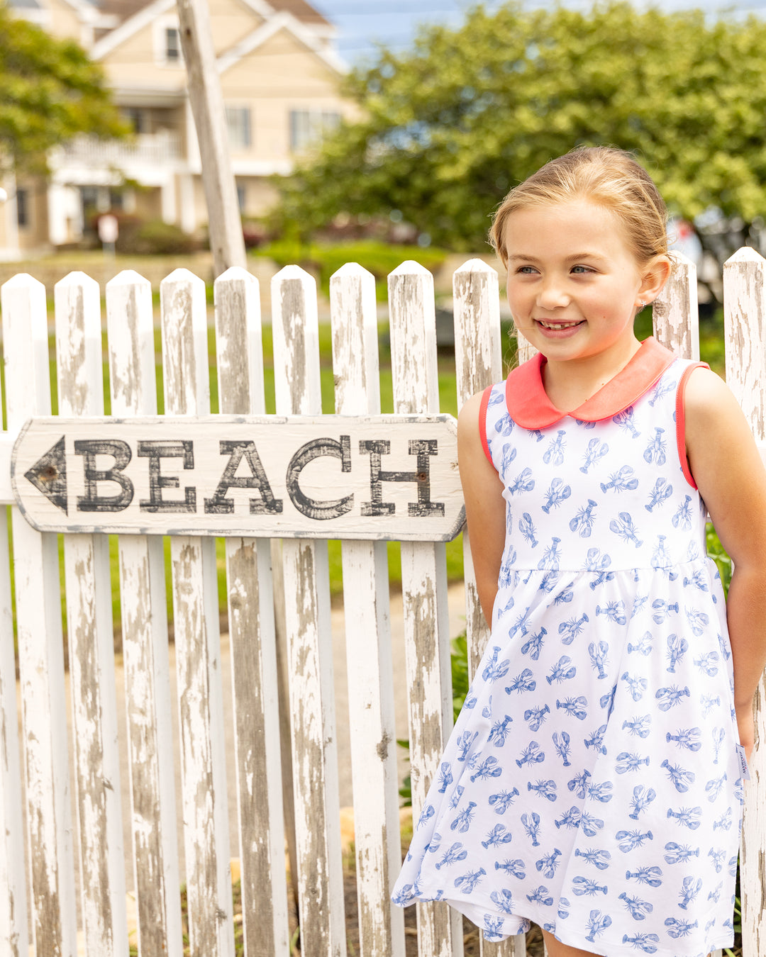 blue lobster dress KJP Women's Lobster Bay Striped Oxford Shirtdress in Blue and White XXL