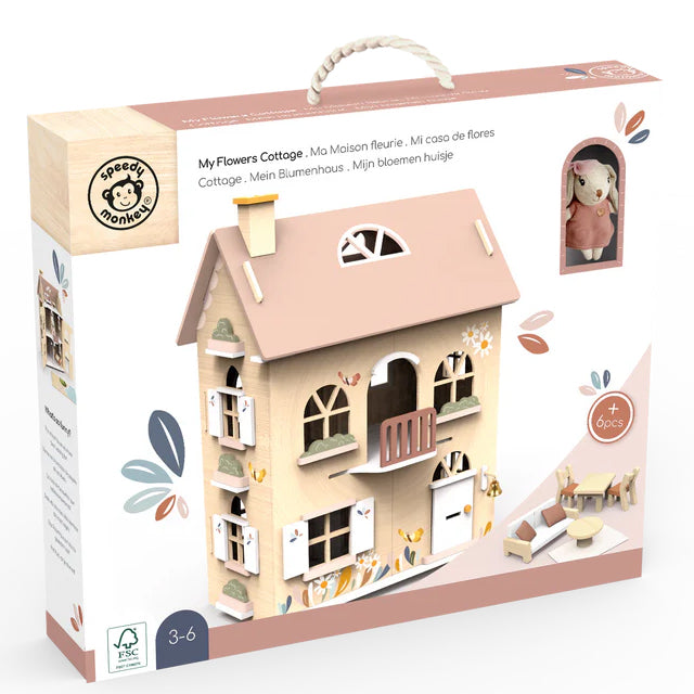Flowers Cottage with Starter Set Includes 1 Character