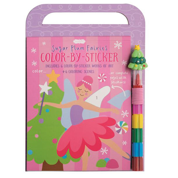 Christmas Color-By-Sticker Sets