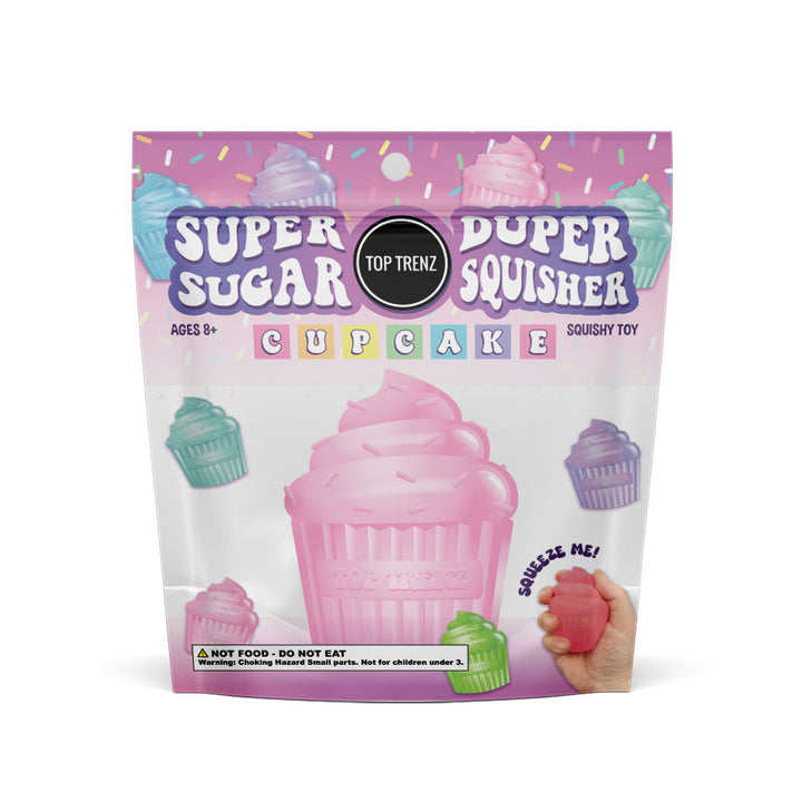 Super Duper Sugar Squisher - Sprinkle Filled Cupcake