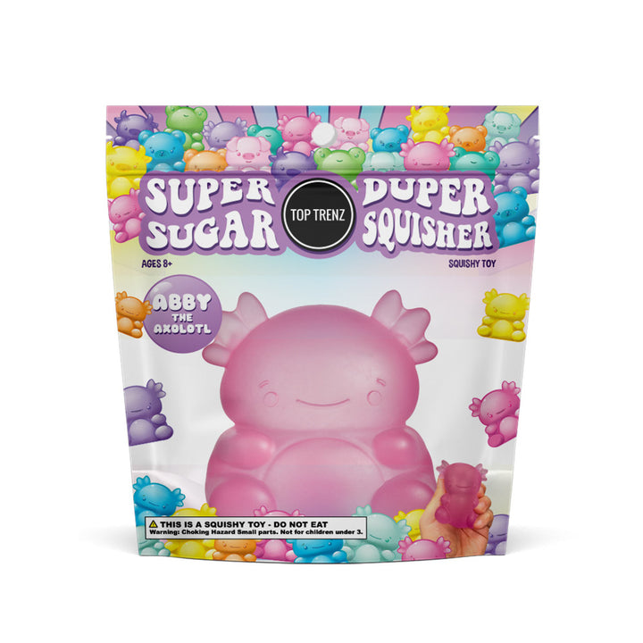 Super Duper Sugar Squisher - Abby the Axolotl
