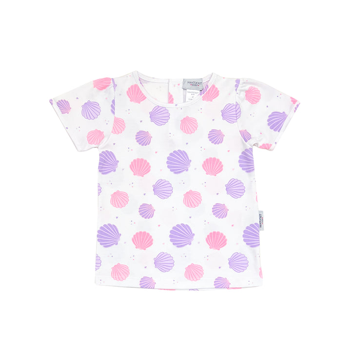 Scallop Shells Pima Play Tee