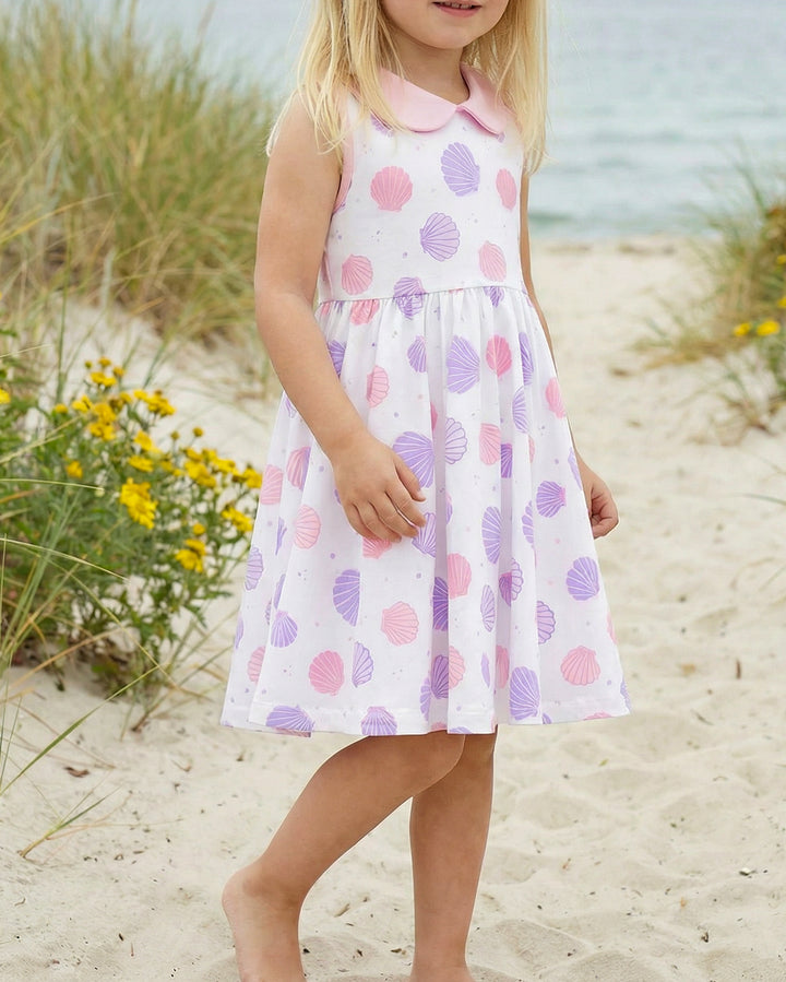 Scallop Shells Pima Play Dress