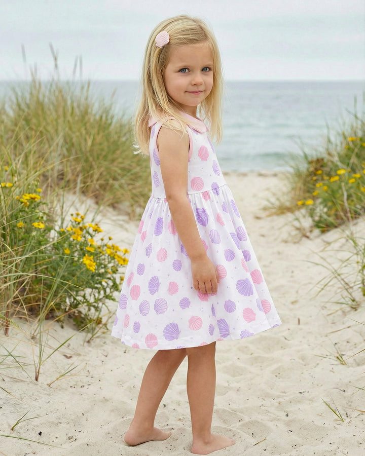 Scallop Shells Pima Play Dress
