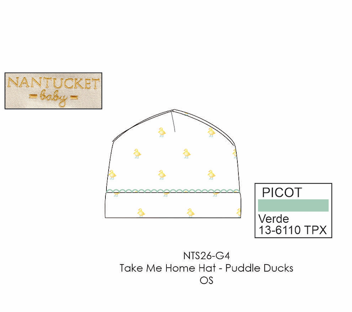 Take Me Home Hat-Puddle Ducks