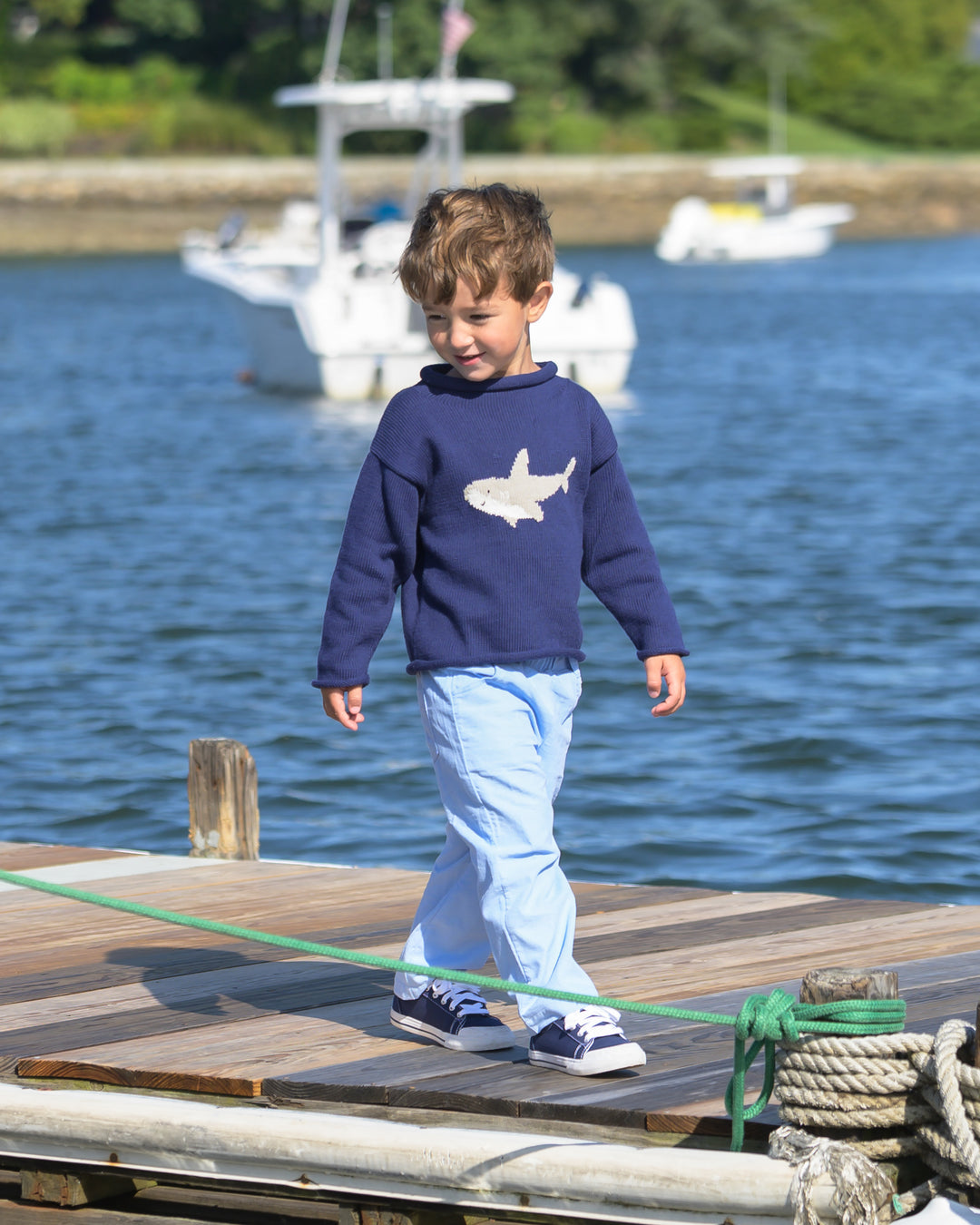 Shark Roll Neck Sweater