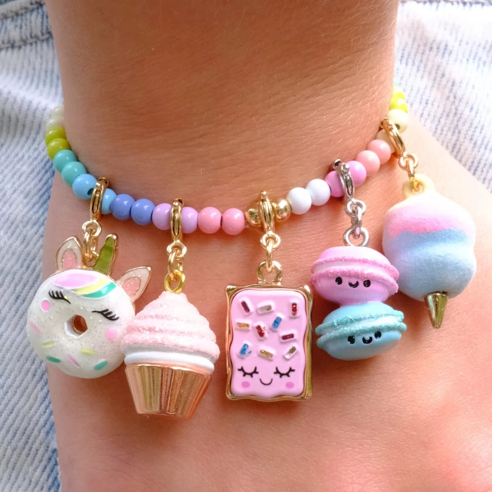Gold Toaster Cake Charm