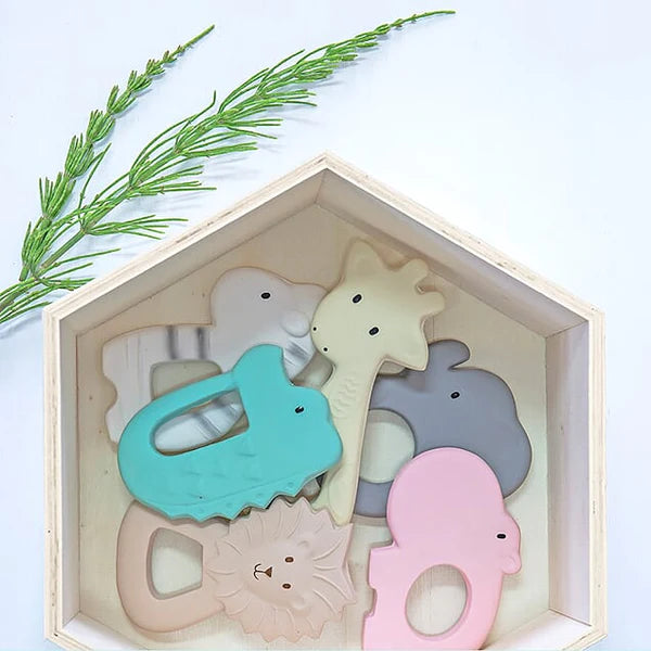 Hippo Organic Natural Rubber Teether