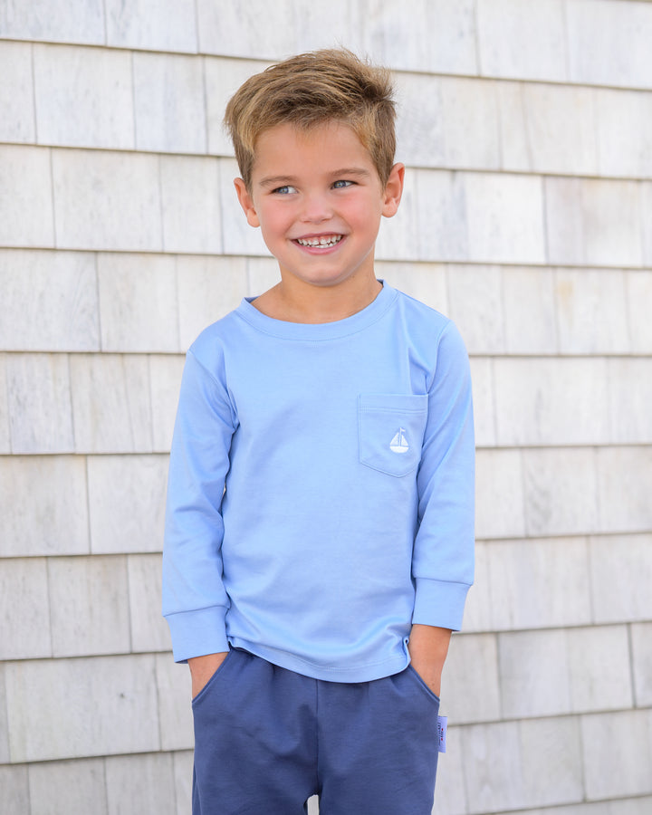 Tisbury Tee-Ocean Blue