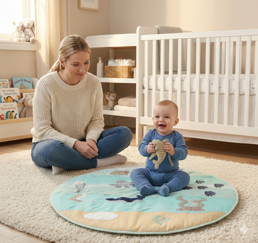 Under the sea play mat