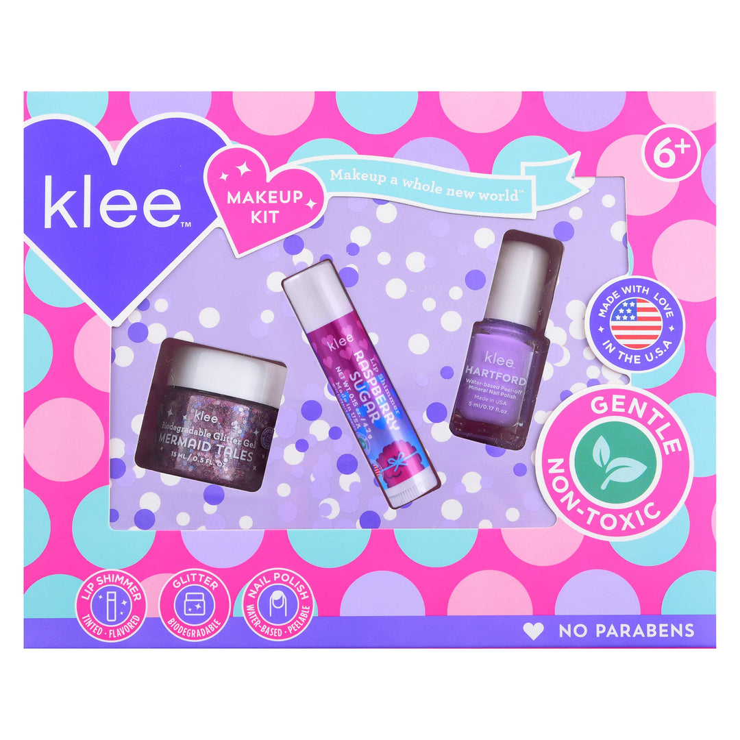 NEW!! Purple Candy Sprinkles - Sugar Pop 3-PC Makeup Kit: Pink Sugar Swirls