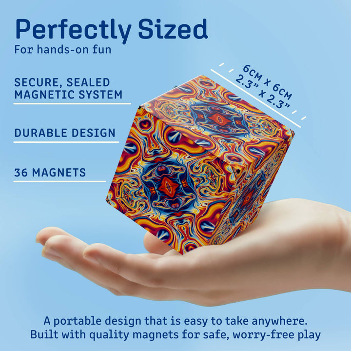 Shashibo Vapor 2.0 Magnetic Puzzle Cube STEM STEAM MESH