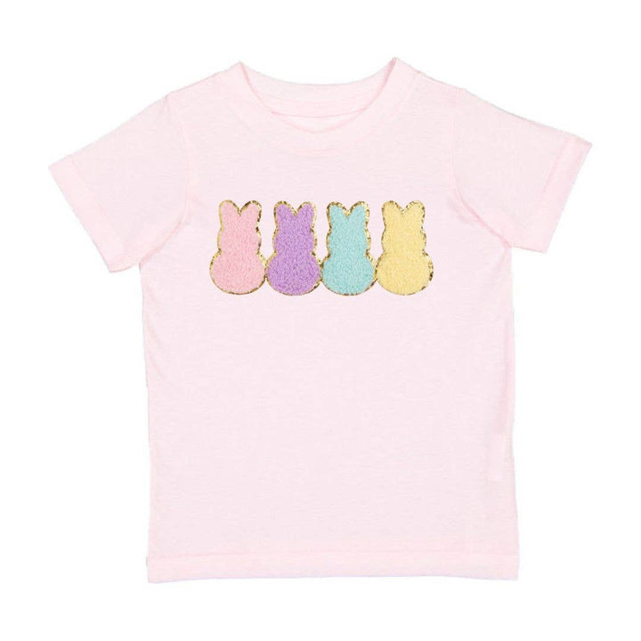 Easter Peeps Patch Short Sleeve T-Shirt