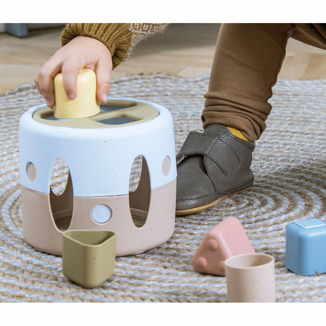 Dantoy Bio-Bobschlitten Für Kinder - Öko Aus Zuckerrohr Dust Blue