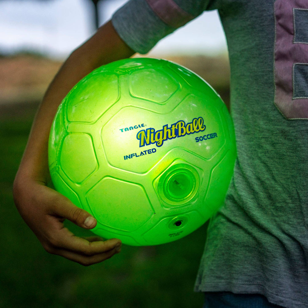 NightBall® Soccer Ball: Green