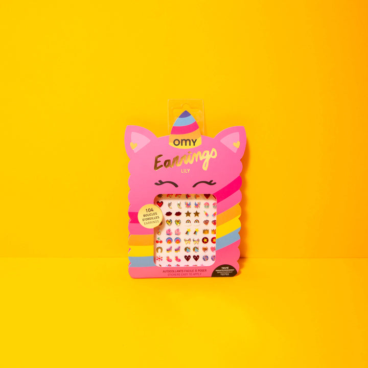 Unicorn Stick On Earrings