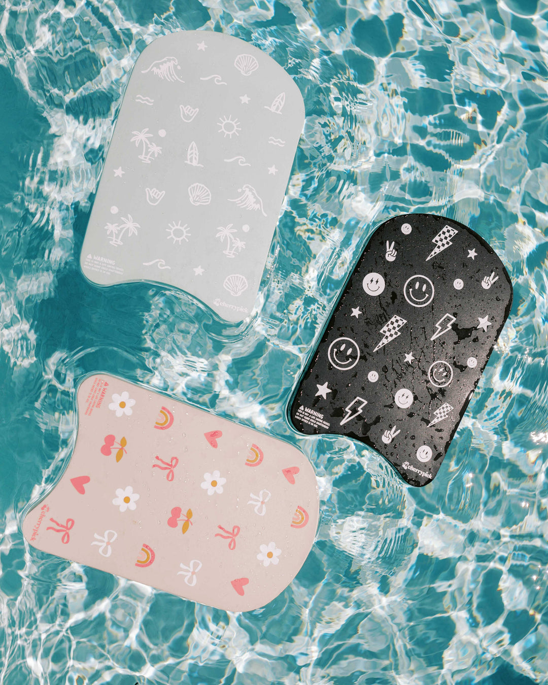 Little Swimmer Kickboard - Toddler & Kids Swim Flutter Board: Bows & Bloom