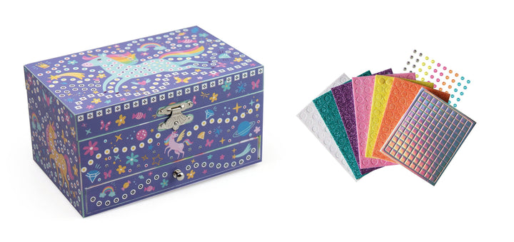 Stick'N Fun - 3D Mosaics Music Box Unicorn - 5y+