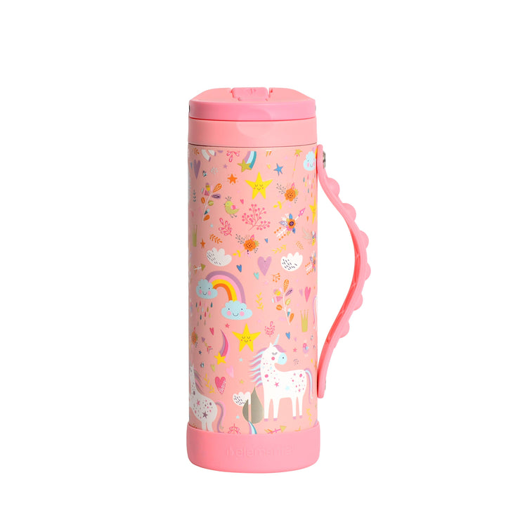 14oz Iconic Pop Bottle - Pink Unicorn