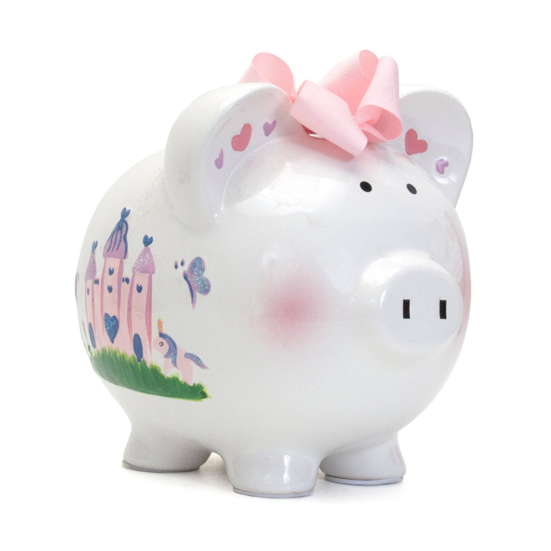 Princess Castle Large Piggy Bank