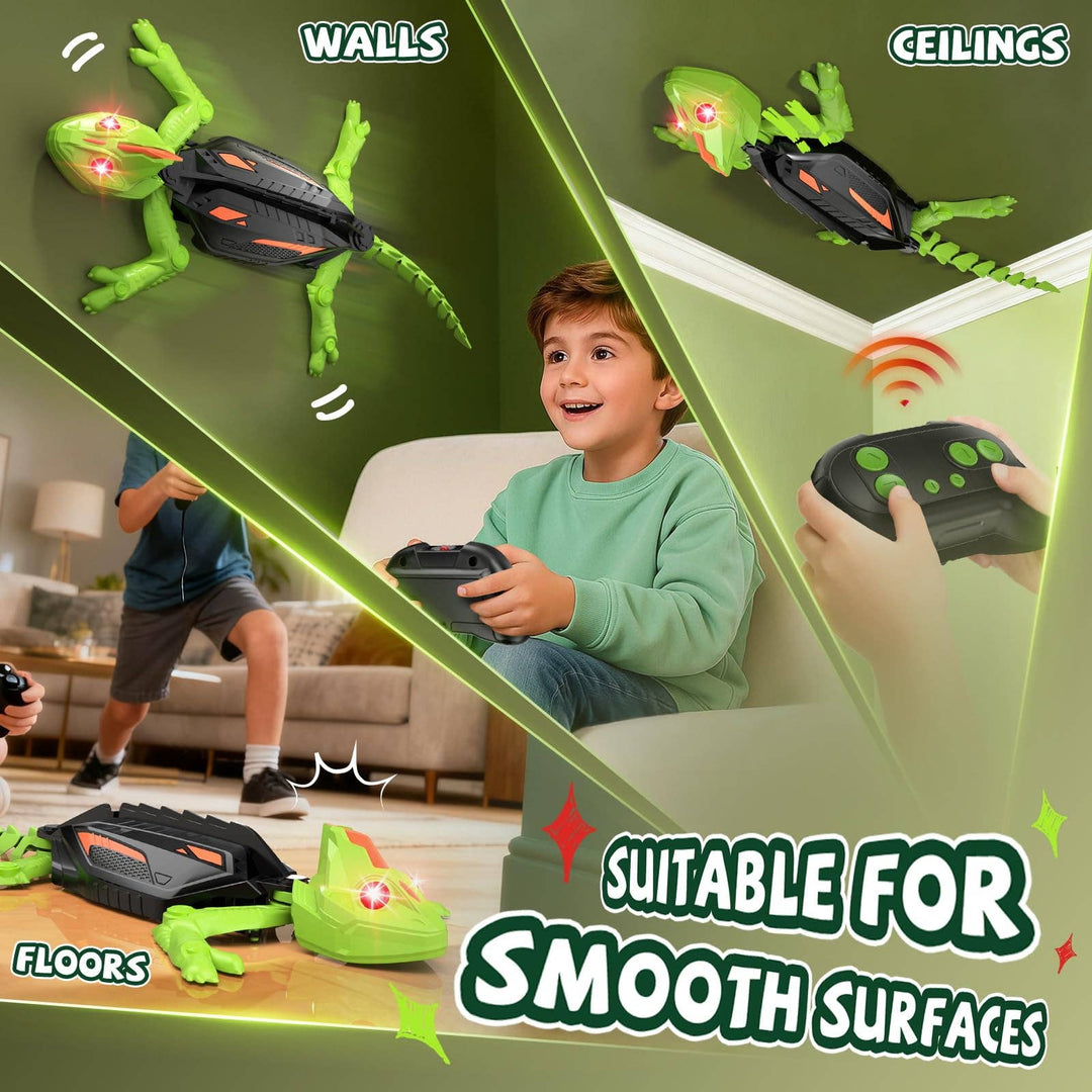 Tough Trax: Wall Climbing RC Geck-Oid