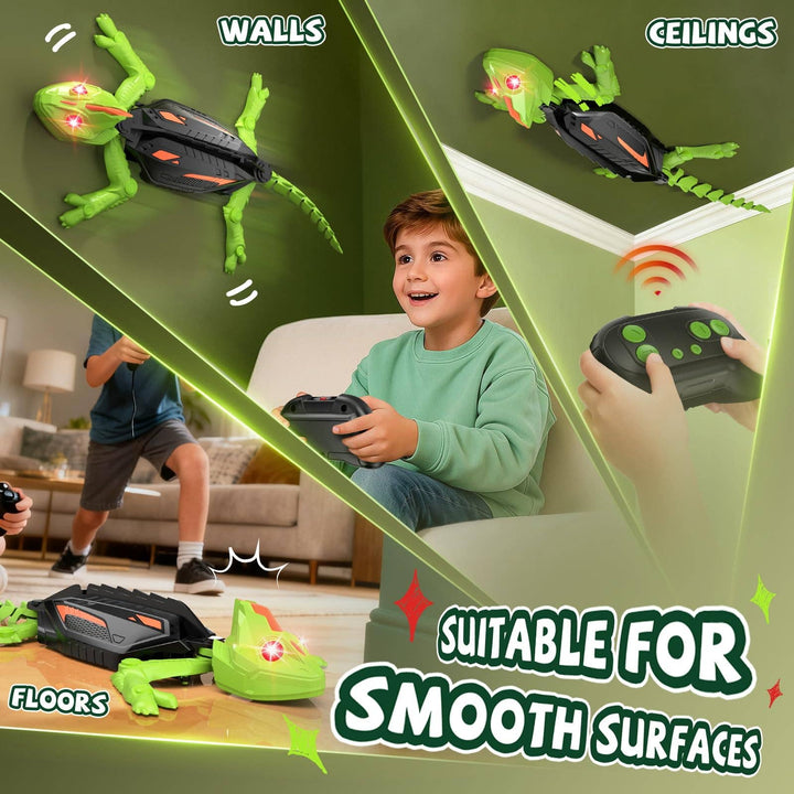 Tough Trax: Wall Climbing RC Geck-Oid