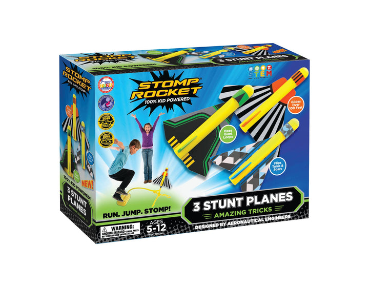 Stunt Planes by Stomp Rocket - 3 Planes