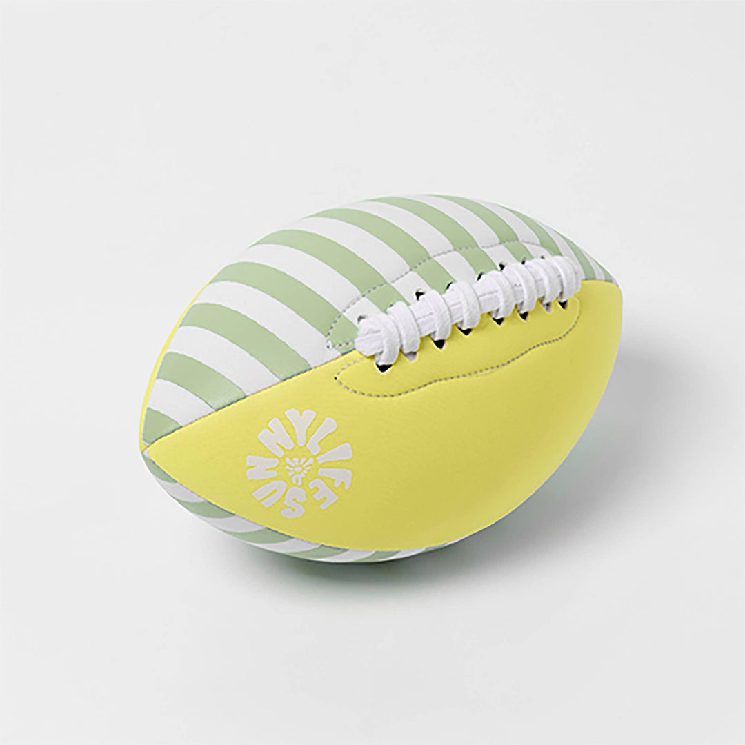 Neoprene Football Tides Out Citrus