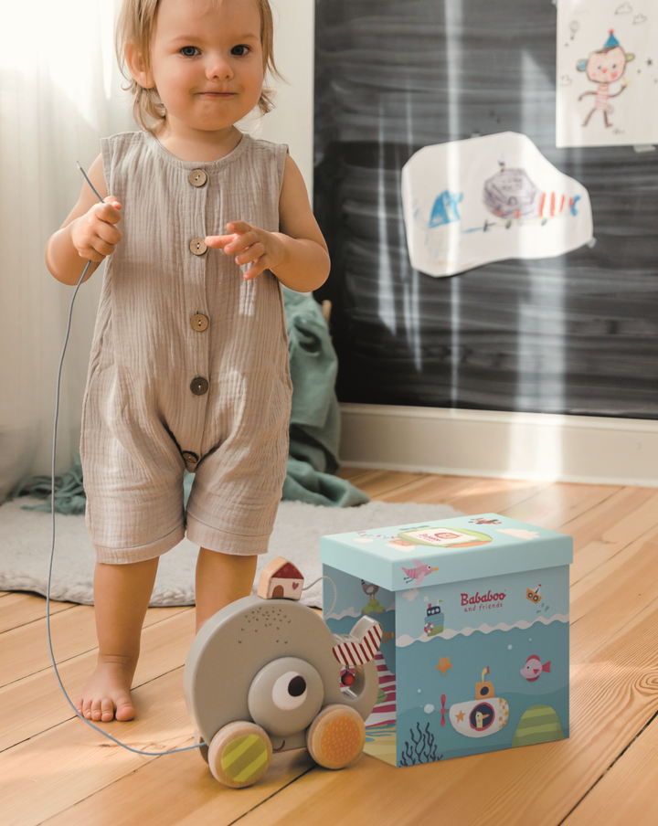Wilma Whale Pull Along Toy [12+ Months]