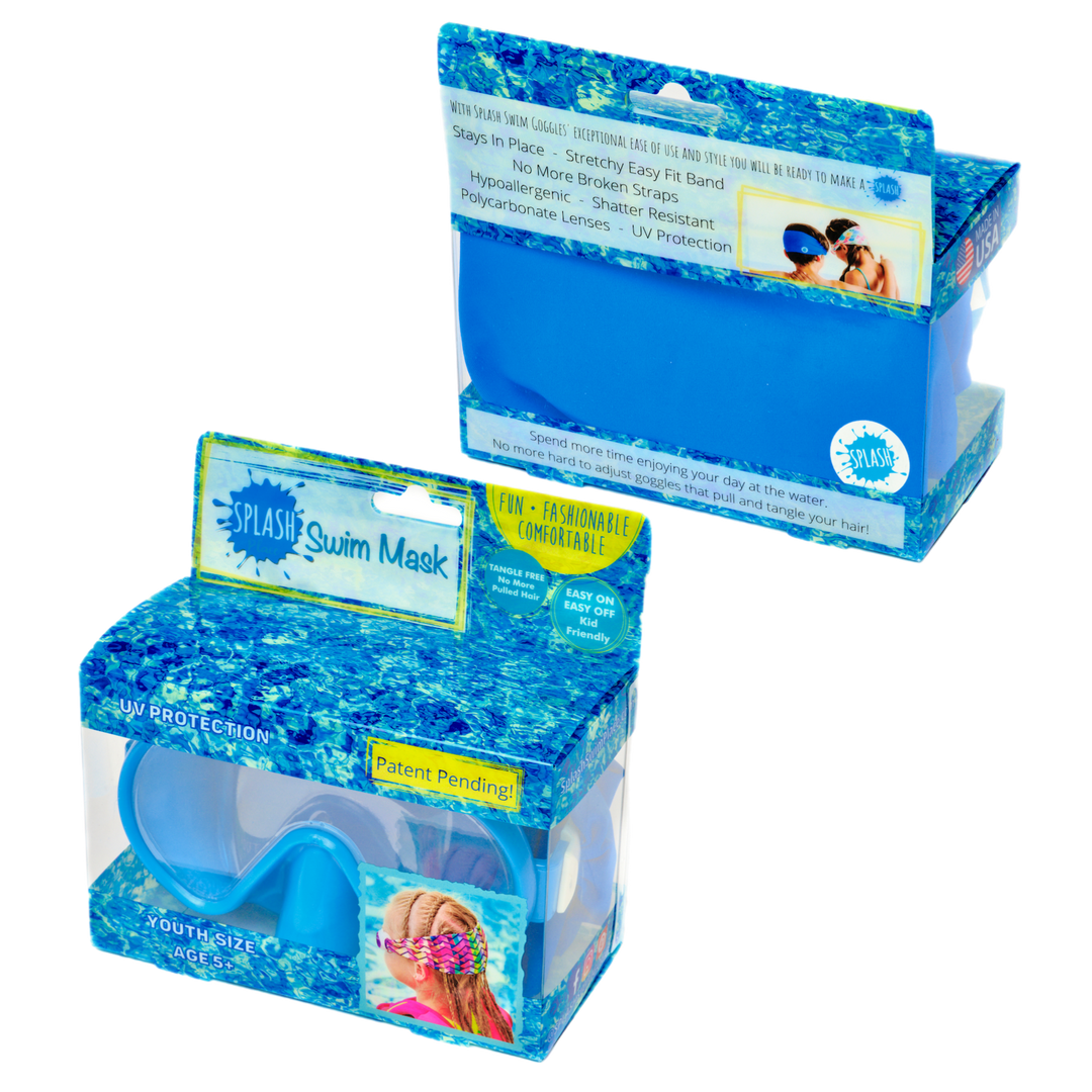 MASK- Rainbow Unicorn Swim Mask