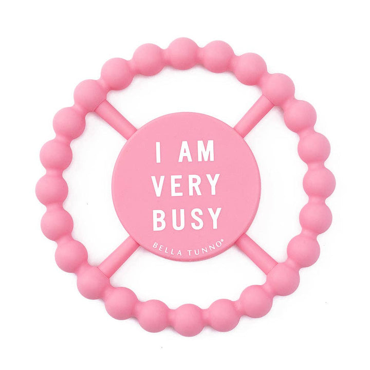 Very Busy Happy Teether: Pink