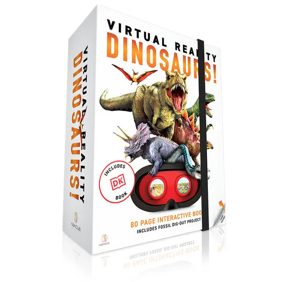 Virtual Reality Discovery Gift Set w/ Dk Book - Dinosaurs!