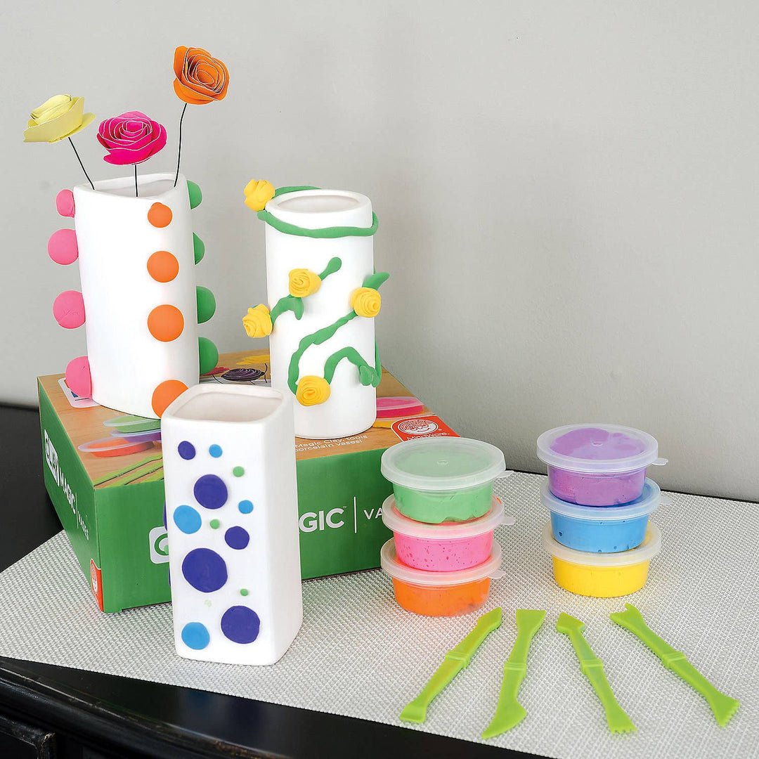 Clay Magic Vases