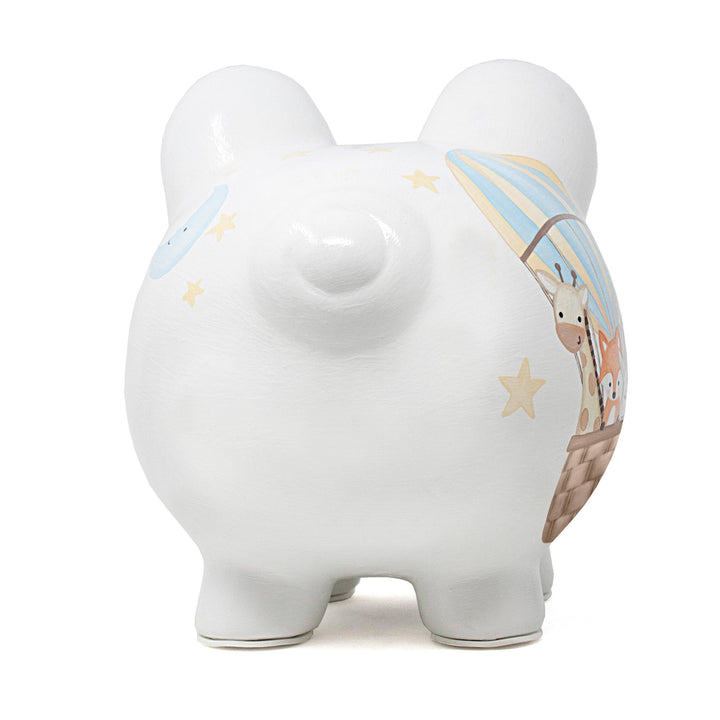 Air Balloon Large Piggy Bank