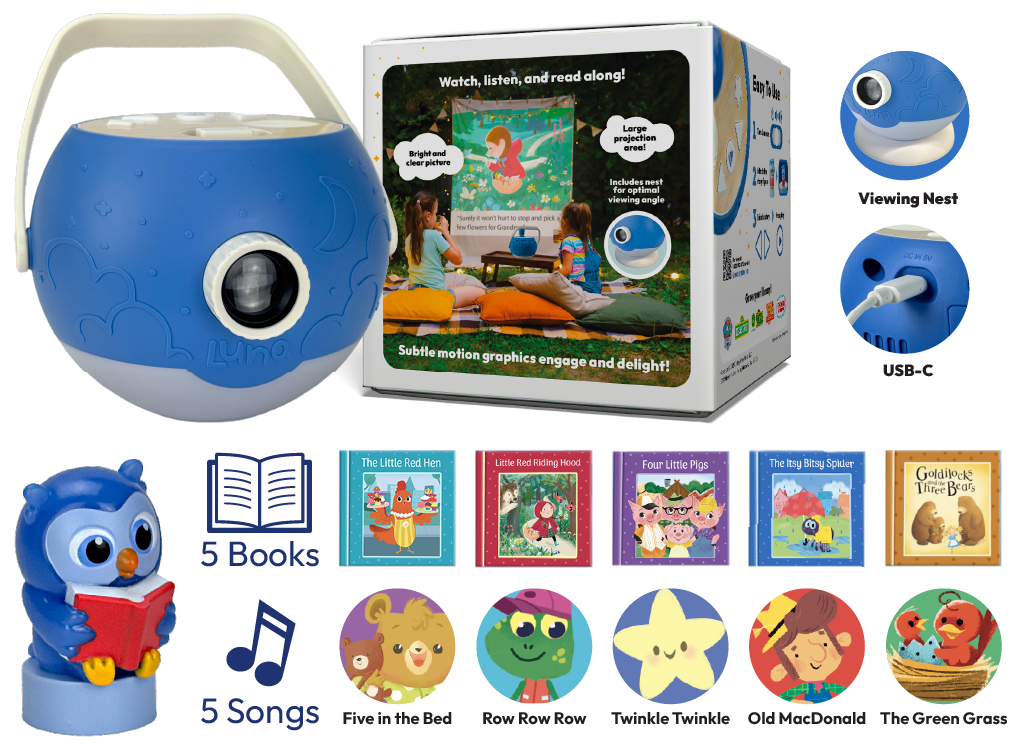 Luna StoryTime Projector – Classic Starter Set