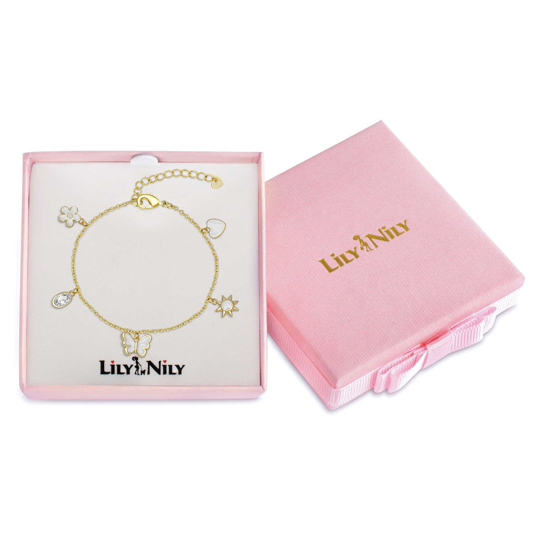 Summer Charms Bracelet (White)