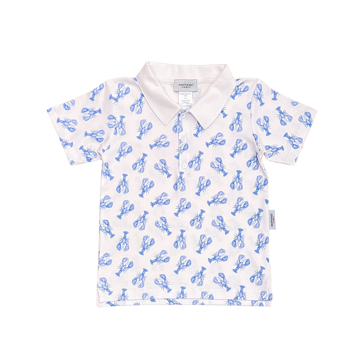 Blue Lobster Pima Polo