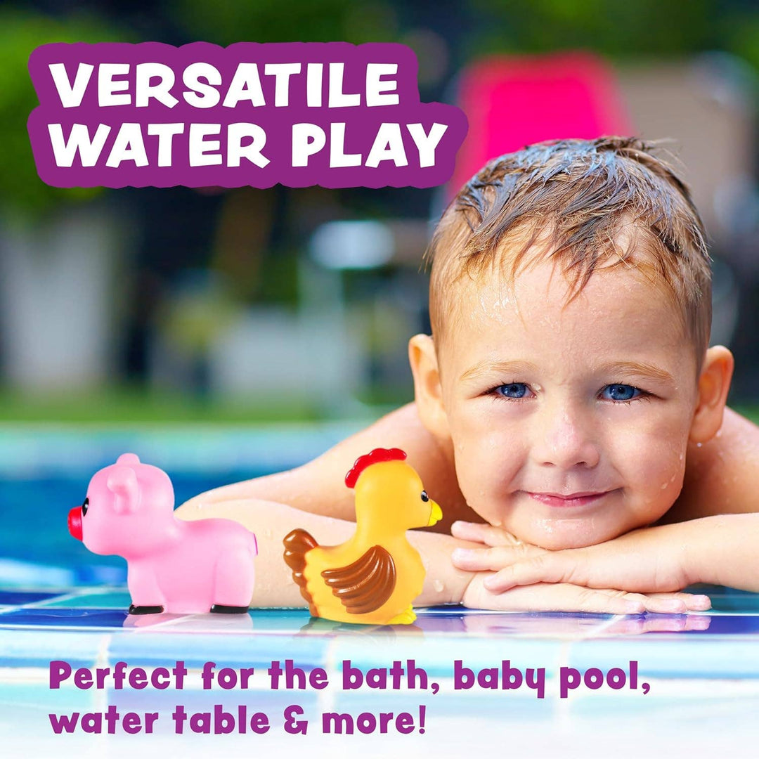 Tub Works® Barnyard™ Mold Free Bath Toys, 6 Pack