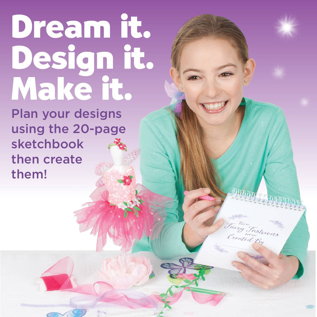 Designed by You Fairy Fashions for Dolls Craft Kit for Kids