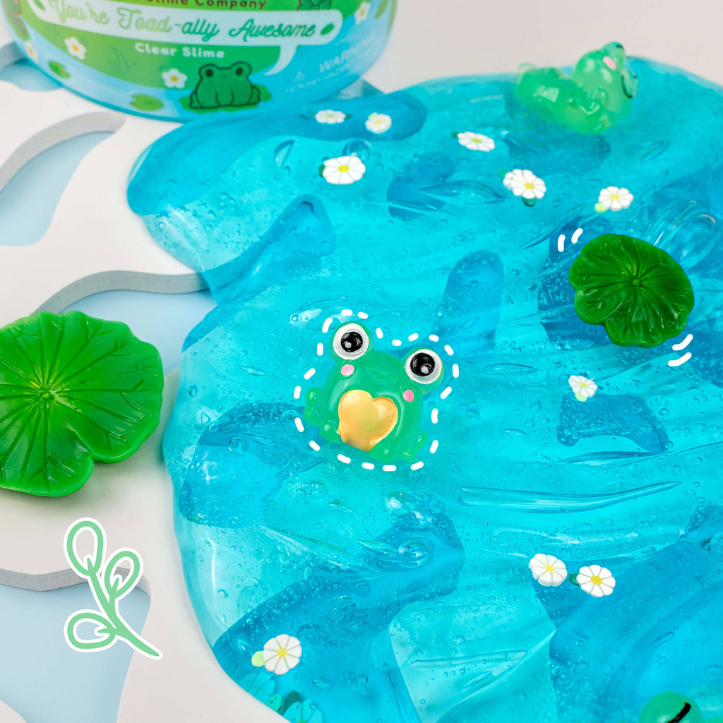 You're Toad-ally Awesome Clear Slime (4pcs/case)