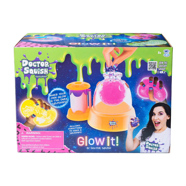 Doctor Squish Squishy Maker Station - Glow-It Edition - DIY