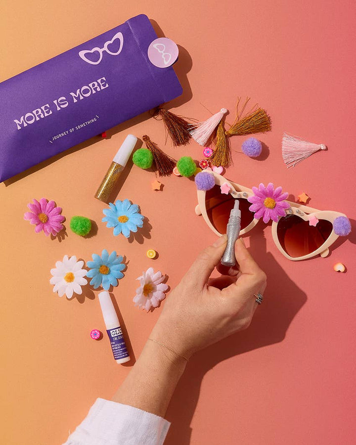 Decorate Your Own Heart Sunglasses Kit