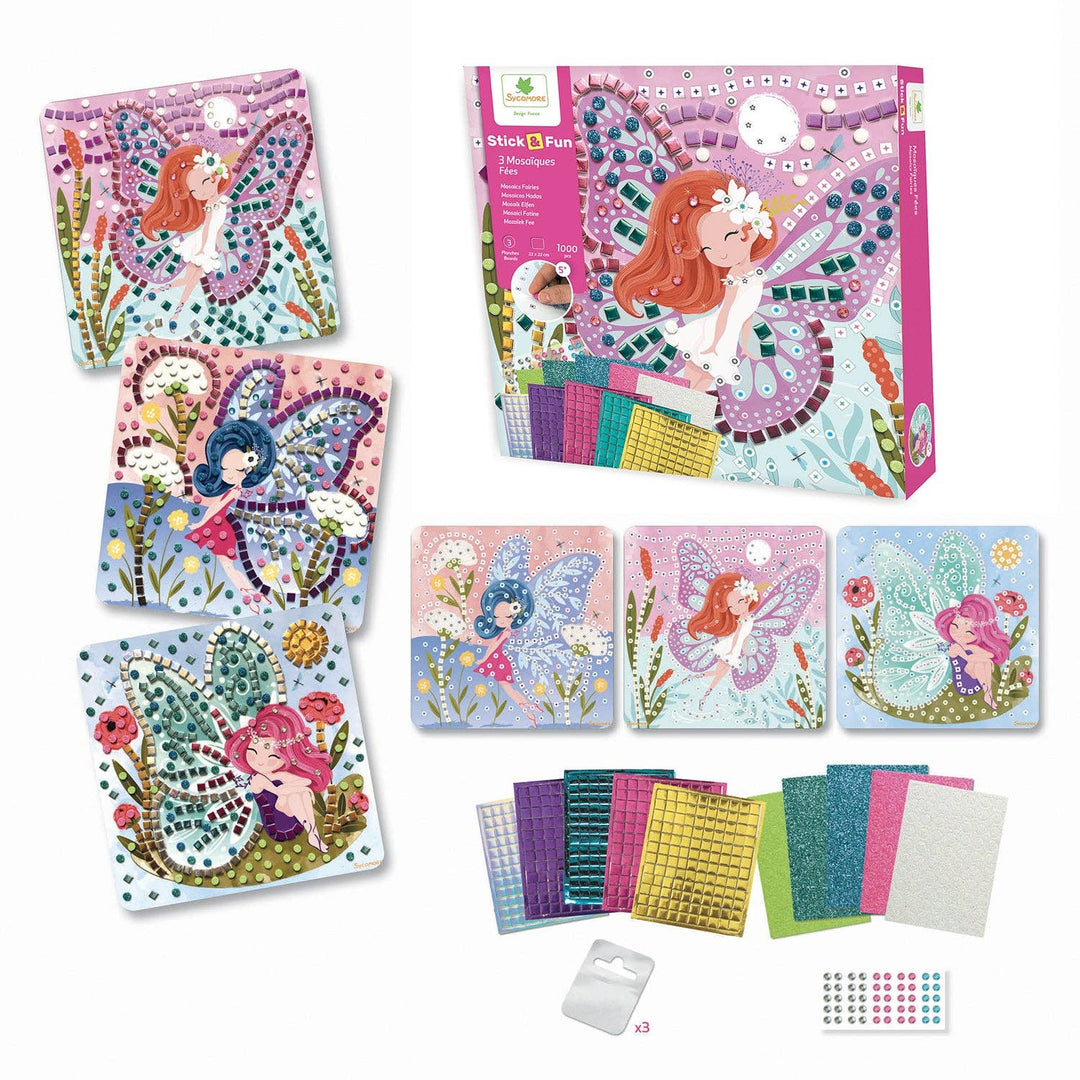 Stick'N Fun - S Mosaics Fairies - 5y+